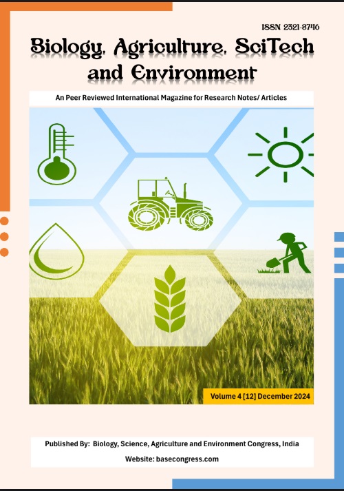 					View Vol. 4 No. 12 (2024): ISSN 2321-8746   Vol 4 [12] December 2024
				